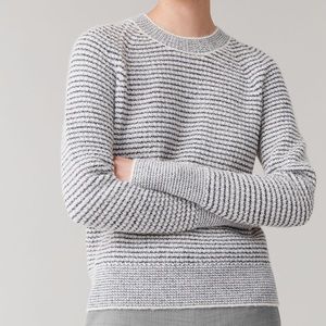 COS Stitched-Striped Jumper